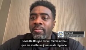 Man. City - K. Touré : "De Bruyne est au même niveau que les meilleurs joueurs de légende"