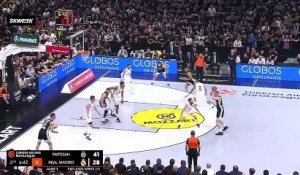 Le résumé de Partizan Belgrade-Real Madrid - Basket - Euroligue (H) - Quarts de finale