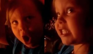 ADORABLE GIRL passionately sings along to Mulan while watching 'Disney on Ice'