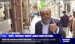 Patrick Timsit lance son festival qui met en avant le seul en scène à Uzès dans le Gard