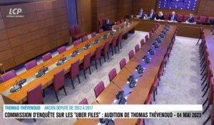 Audition à l'Assemblée nationale - « Uber Files » : Thomas Thévenoud auditionné