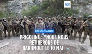 Guerre en Ukraine : le groupe Wagner menace de se retirer de Bakhmout le 10 mai, faute de munitions