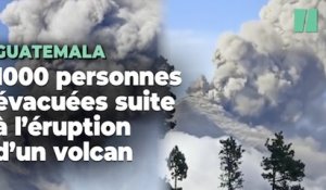 Au Guatemala, 1000 habitants évacués à cause d’une nouvelle éruption du Volcan de Fuego