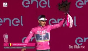 Tour d'Italie 2023 - Remco Evenepoel la 1ère étape et 1er maillot rose du 106e Giro d'Italia !