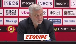 Genesio : «On a raté une opportunité, il y en aura d'autres» - Foot - L1 - Rennes