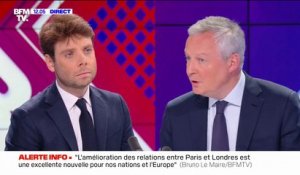 Syndicat à Matignon: "C'est un signal très positif, un signe de responsabilité" affirme Bruno Le Maire, ministre de l'Économie