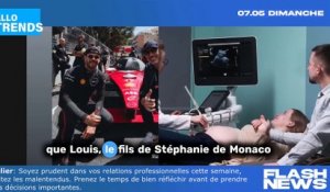 Gad Elmaleh et Charlotte Casiraghi célèbrent leur amour pour leur fils Raphaël à Monaco lors d'un événement remarquable.
