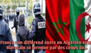 France : un différend entre un Algérien et un Marocain se termine par des coups de...