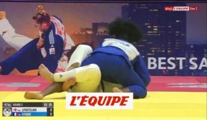 Le replay du combat de Sarah-L. Cysique du 3e tour des - 57kg F - Judo - Mondiaux