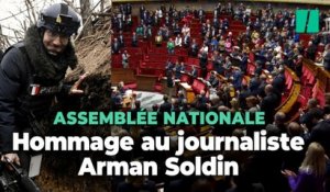 L'hommage de l'assemblée à Arman Soldin journaliste français tué en Ukraine