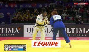 Le replay du combat de Clarisse Agbégnénou en 1/2 finale des - 63kg F - Judo - Mondiaux