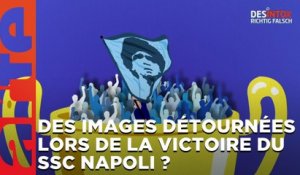 Des images détournées pour célébrer la victoire du SSC Napoli ? / Désintox du 10/05/2023 /