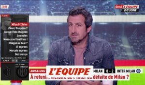 L'Inter Milan prend deux buts d'avance contre l'AC Milan en demi-finale aller - Foot - C1