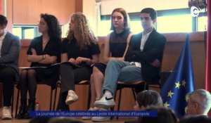 Reportage - La journée de l'Europe célébrée au Lycée International d'Europole