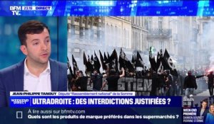 Jean-Philippe Tanguy (RN): "Par principe, je préfère que des mouvements d'extrême droite ne puissent pas circuler librement dans les rues de Paris"