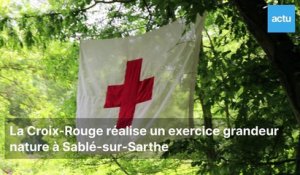 Formation de la Croix-Rouge à Sablé-sur-Sarthe