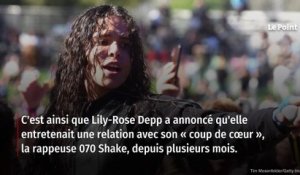 Lily-Rose Depp officialise sa relation avec la rappeuse 070 Shake
