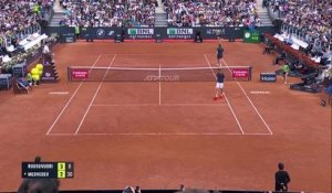 Rome - Medvedev solide face à Ruusuvuori