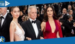 Michael Douglas honoré à Cannes : ultra-sexy, sa femme Catherine Zeta-Jones affiche un immense décol