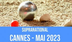Supranational à pétanque triplette de Cannes 2023
