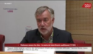 Audition du maire de Saint-Brévin : « J’ai été victime d’un attentat criminel »