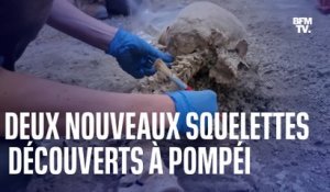 Deux nouveaux squelettes vieux de près de 2000 ans découverts à Pompéi