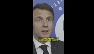 Emmanuel Macron dénonce l'agression de son petit neveu #SHORTS