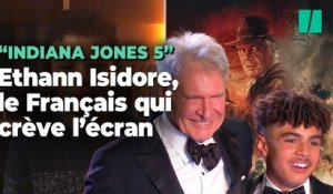 Dans « Indiana Jones 5 » avec Harrison Ford, le Français Ethann Isidore crève l’écran