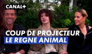 Coup de projo sur Le Règne animal avec Adèle Exarchopoulos, Romain Duris & Paul Kircher, Cannes 2023