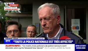 Accident de voiture dans le Nord: "Manifestement, la voiture qui a percuté" les policiers "arrivait à contre-sens", affirme Frédéric Veaux, directeur général de la Police nationale