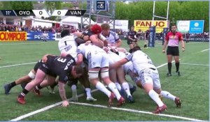PRO D2 - Résumé Oyonnax Rugby-RC Vannes: 26-21 - Demi-finale - Saison 2022/2023