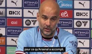 37e j. - Guardiola : "Arsenal nous a poussés dans nos derniers retranchements"