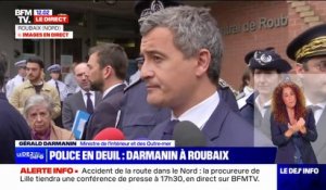 Trois policiers morts à Roubaix: "C'est un effondrement pour toute la police nationale" déclare Gérald Darmanin