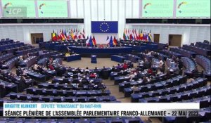 Séance publique à l'Assemblée nationale - Assemblée parlementaire franco-allemande : séance plénière à Strasbourg