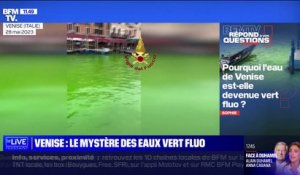 Pourquoi l'eau de Venise est-elle devenue vert fluo? BFMTV répond à vos questions