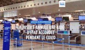 La justice de l’UE annule le plan d’aide aux compagnies aériennes italiennes