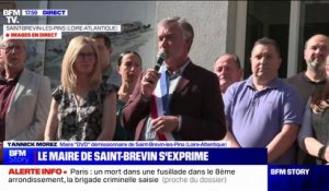Violences envers les élus: "Il faut continuer à se battre", affirme le maire de Saint-Brevin