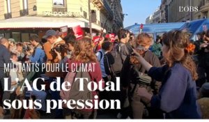 L'assemblée générale de Total perturbée par des militants pour le climat
