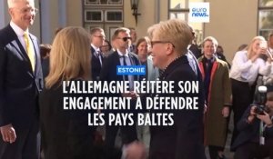 Olaf Scholz réitère son soutien aux pays batles, avant le sommet de l'OTAN de Vilnius