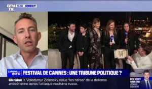 Discours de Justine Triet à Cannes: "Heureusement que les artistes ont encore le droit de dire ce qu'ils pensent de la politique du gouvernement", affirme Ian Brossat