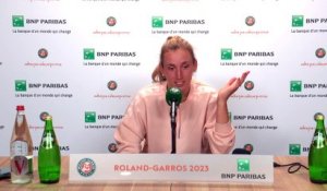 Roland-Garros 2023 - Elise Mertens : "Ce n'était pas mon jour mais j'ai gagné, c'est la seule chose qui était très bien"