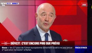 "La France n'est pas en faillite", selon Pierre Moscovici, qui juge toutefois notre situation de finances publiques "très préoccupante"