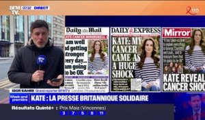 La presse britannique solidaire avec la princesse Kate Middleton, après l'annonce de son cancer