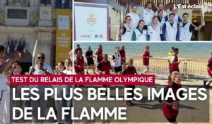 Les plus belles images du test du relais de la flamme olympique dans l'Aube