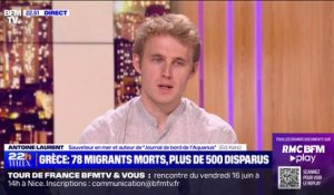 Immigration: "On peut faire preuve de bien plus de solidarité", pour Antoine Laurent, sauveteur en mer et auteur de "Journal de bord de l’Aquarius"
