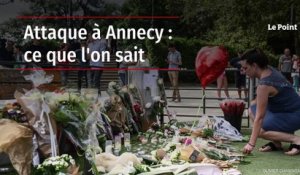 Attaque à Annecy : ce que l'on sait