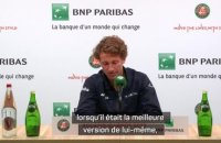 Roland-Garros - Ruud : “J’ai tout donné, mais ça n’a pas suffi”