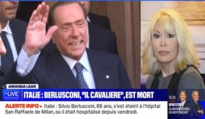Amanda Lear, ex-employée de Silvio Berlusconi : elle réagit au décès de l'homme politique