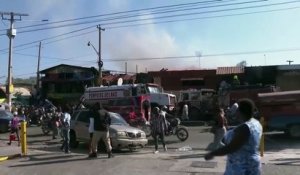 Haïti : la détresse des commerçants après l'incendie sur un marché de Port-au-Prince