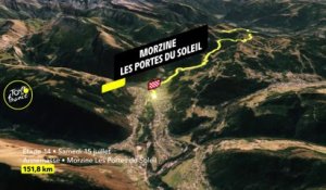 Le profil de la 14e étape en vidéo - Cyclisme - Tour de France 2023